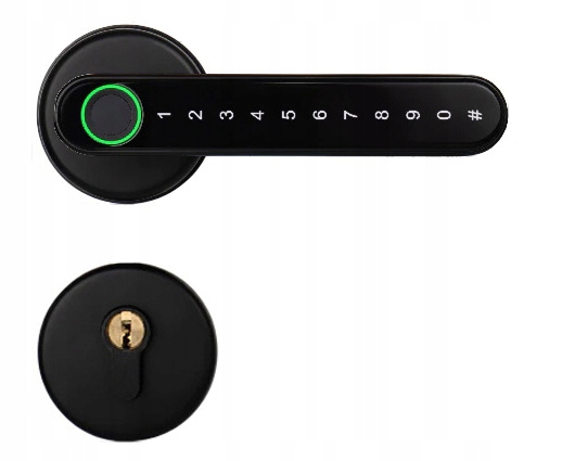 Rukoväť kombinovaného kódu prstov TTLock Bluetooth WiFi - Pre domácnosť a kanceláriu